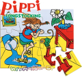 Micki Pippi Дървен пъзел 12 части Пипи Дългото чорапче